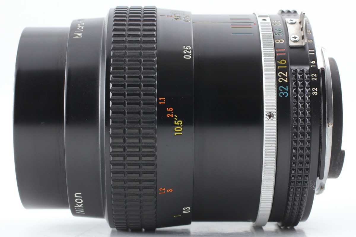 Exc+5] Nikon Ai Micro-NIKKOR 55mm F3.5 MF Macro Lens From