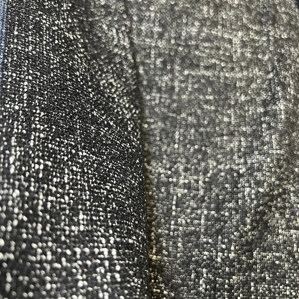 Lana CANONICO 61%, algodón 32%, nailon 7%, mezcla negra, 1,6 m, Foto 4 de 4