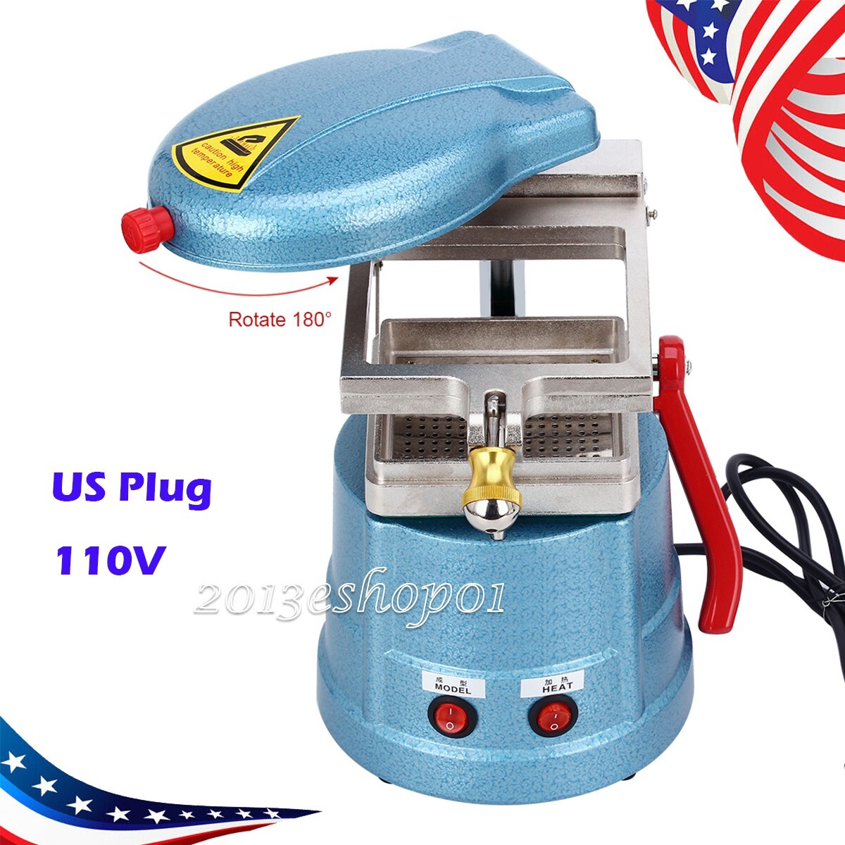 Dental Vacuum Former Lab Forming Molding Machine Thermoforming Equipment 110V