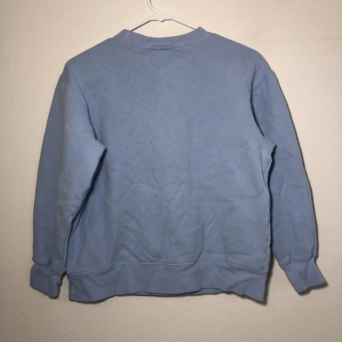 Disney Store Disney Princess Sweater Girls Baby Blue Long Sleeve Girls Large eBay