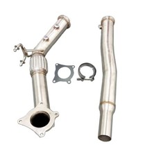 3'' Exhaust Pipe Tube For Audi A3 S3 TT VW Golf Mk5 Mk6 2.0T CCTA CBFA CCZA CCZB