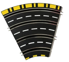 NEW Childford M1101A 4 Lane 9" Curved Slot Car Track