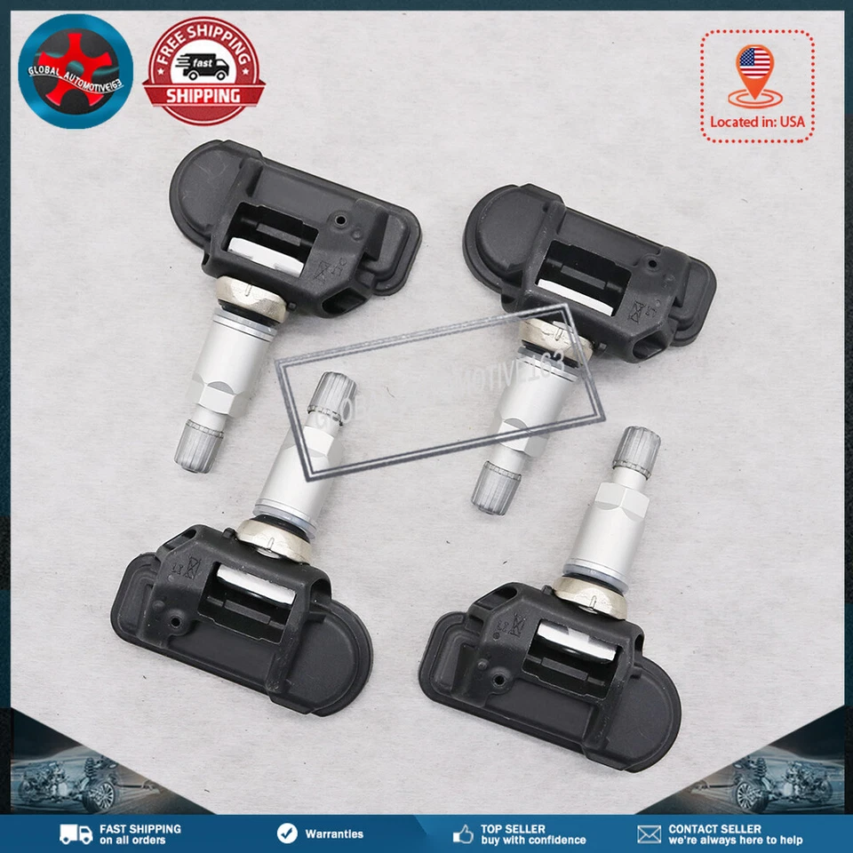 05154876AB TPMS Set of 4 Tire Pressure Sensor for Ram ProMaster 1500 2500 3500 - Imagem 2 de 4