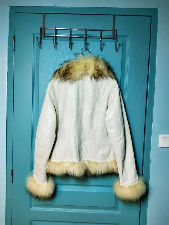 blouson, veste cuir et fourrure femme oakwood vintage  - Photo 4/4