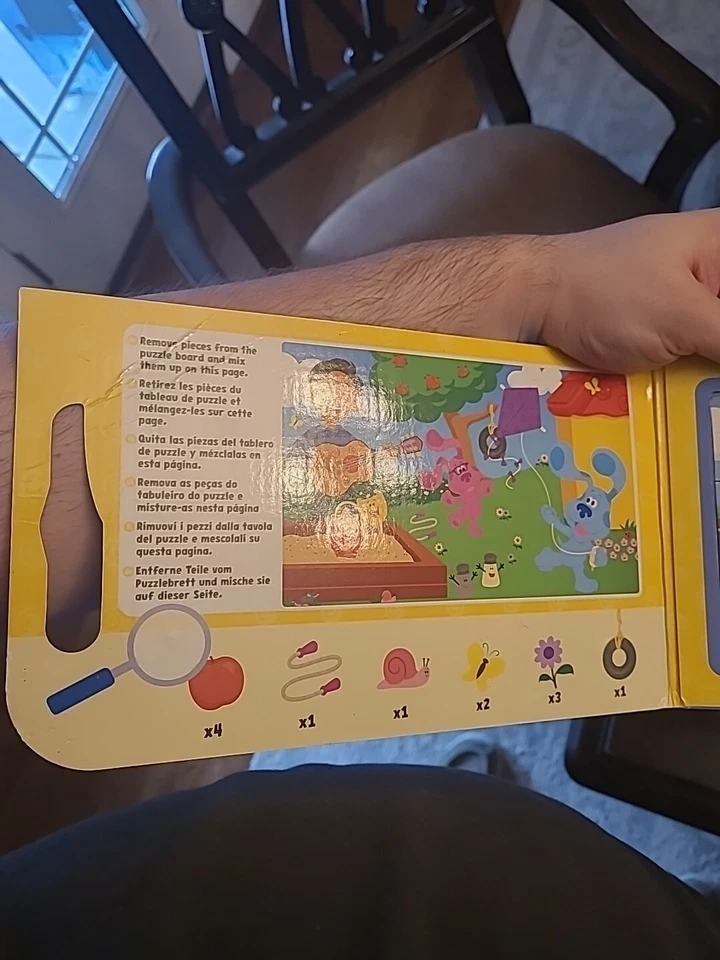 Melissa and Doug Blue's Clues & You - 2 rompecabezas magnéticos Foto 2 de 4