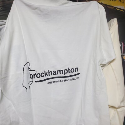 BrockHampton Double Sided Graphic Band Shirt 