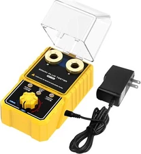 Spark Plug Tester Dual Hole Detector Ignition Analyzer Plug&Play 0~6000RPM 110V