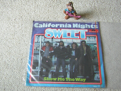SWEET California Nights / Show Me The Way SEALED 1978 GER 7''+PS POLYDOR 2001 786
