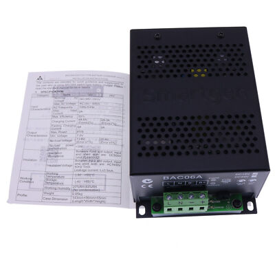 New Battery Charger BAC06A 12V for Smartgen Generator BAC-06A BAC-06 12V