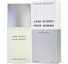 Issey Miyake L'Eau D'Issey Men 4.2 oz 125 ml Eau De Toilette Spray Nib Sealed