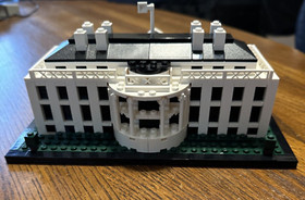 Lego 21006 ARCHITECTURE WHITE HOUSE No Instructions  100% Complete