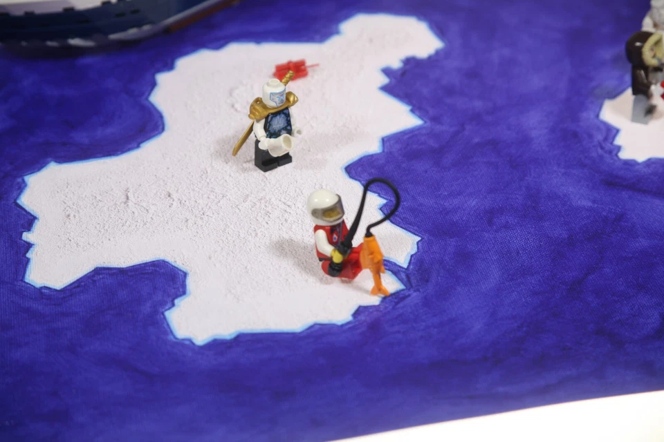 1pcs/lot. Antarctica expedition- educational, developing, play mat from "ZILUKS" - Image 4 of 4