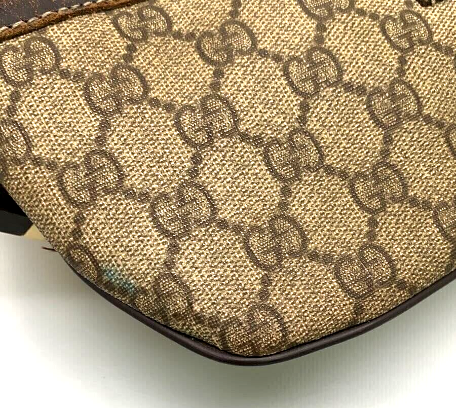 GUCCI GG Beige Waist Pouch Bum Bag Shoulder Belt Women GUCCI GG Beige Waist Pouch Bum Bag Shoulder Belt Women
