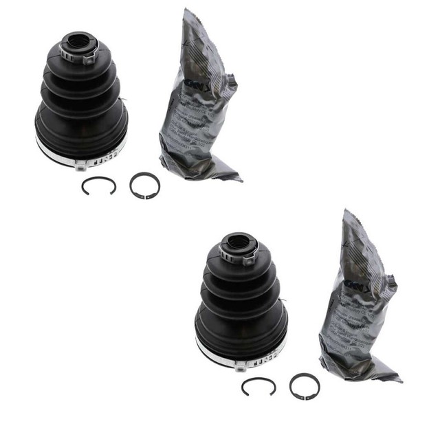 Pair Set of 2 Front Inner GKN CV Joint Boot Kits for BMW E83 X3 2004