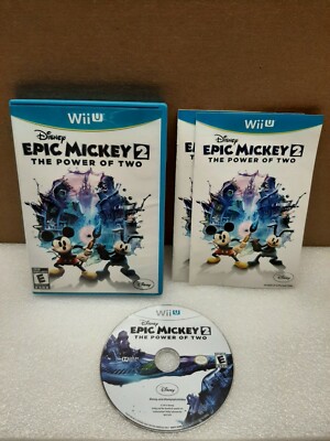 Disney Epic Mickey 2: The Power of Two (Nintendo Wii U, 2012)