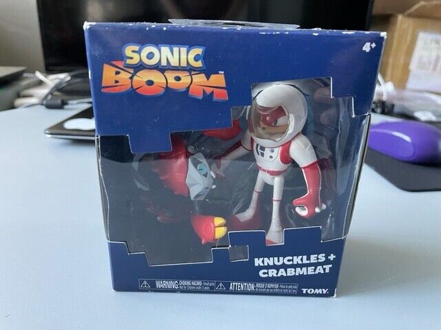 Boneco Tomy Sonic Boom Knuckles+crabmeat T22045