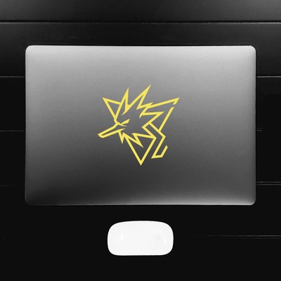 Pogo Team Instinct Re-Imagined Zapdos Vinyl Decal Sticker