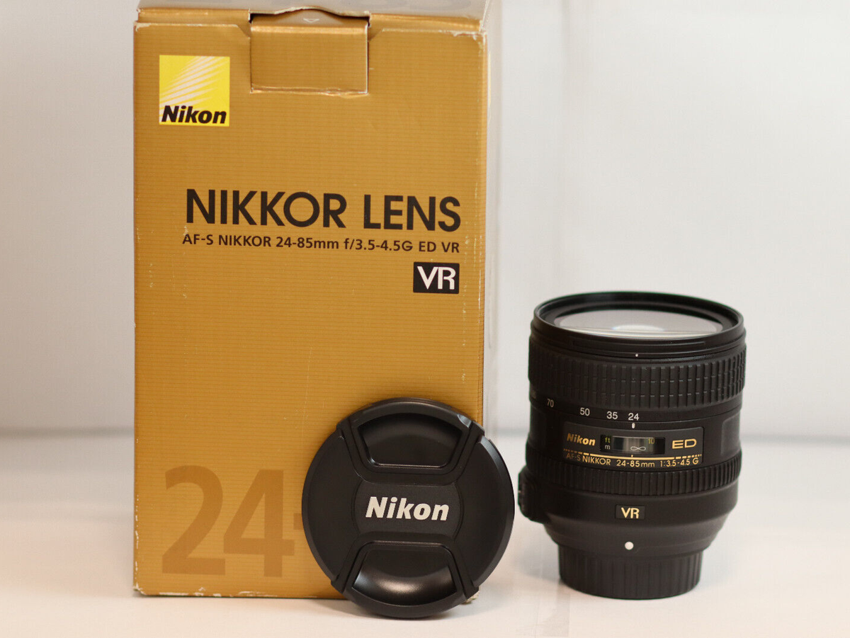 Nikon AF-S NIKKOR 24-85mm f/3.5-4.5G ED VR Lens *NEW* | eBay