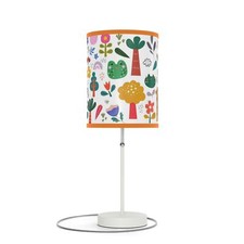 Lamp on a Stand, US CA plug. Fun Animals. Nursery. Kids Room. Gift
