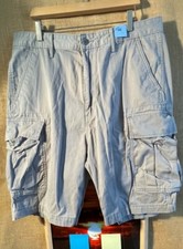 Levi s Cargo men s gray shorts 38 x 9 relaxed straight