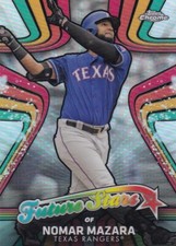 2017 Topps Chrome - Future Stars #FS-8 Nomar Mazara Texas Rangers Insert