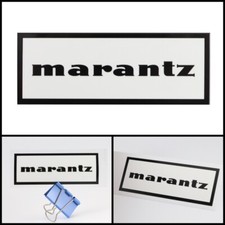 Marantz logo badge Sticker Decal waterproof 108mm 4.25" X40mm 1.57" 