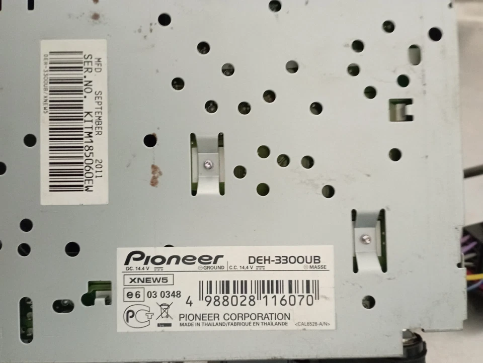 Autoradio pioneer DEH- 3300UB - Bild 2 von 2