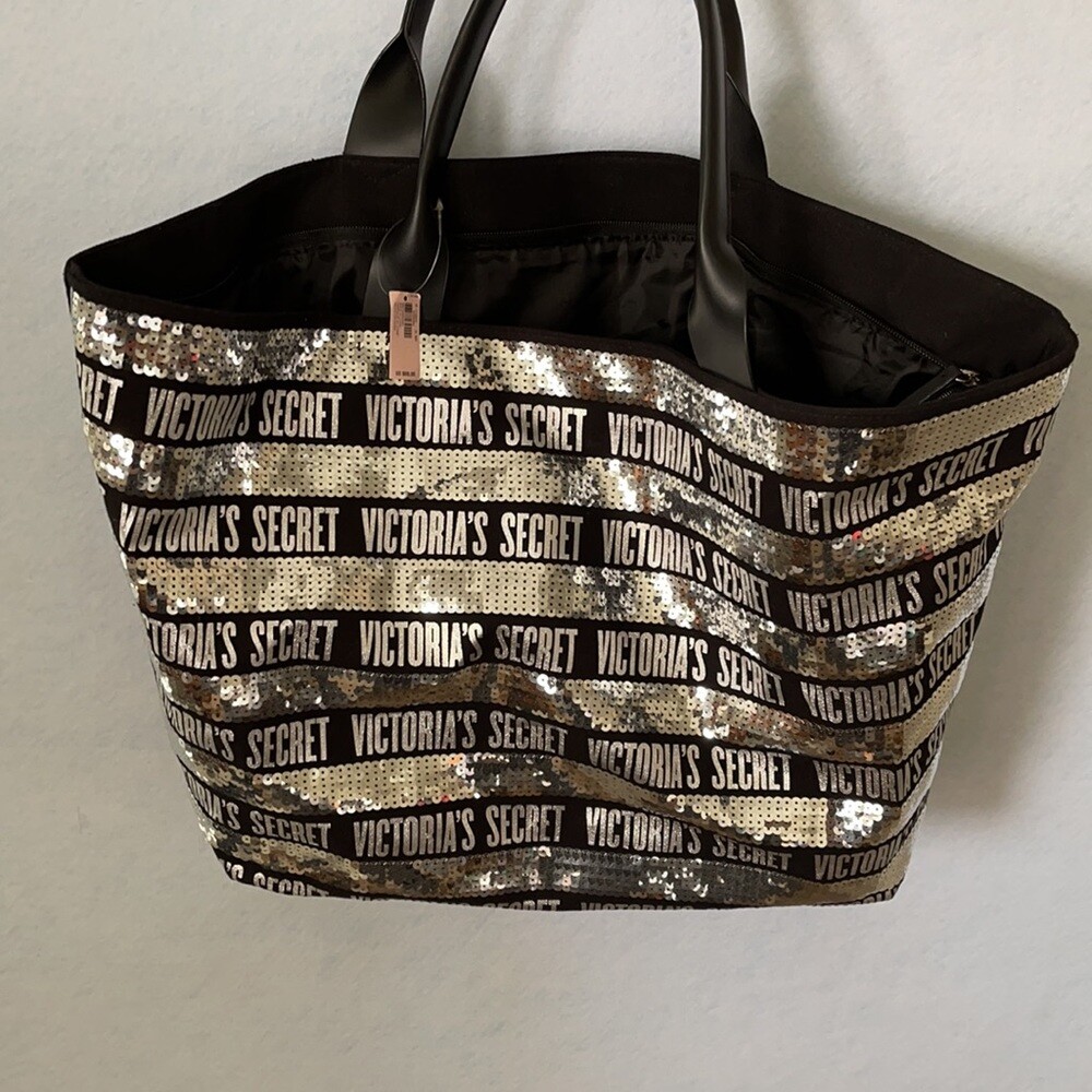 ☆Victoria's secret とてもお洒落で可愛いキャンバスバッグ☆ ミニ キャンバス トートバッグ, を購入する - undefinedのご注文