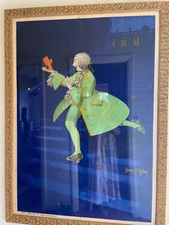 LARGE RARE ORIGINAL JEAN DYLEN POSTER CAPPIELLO STYLE FRENCH 1920'S CINDERELLA