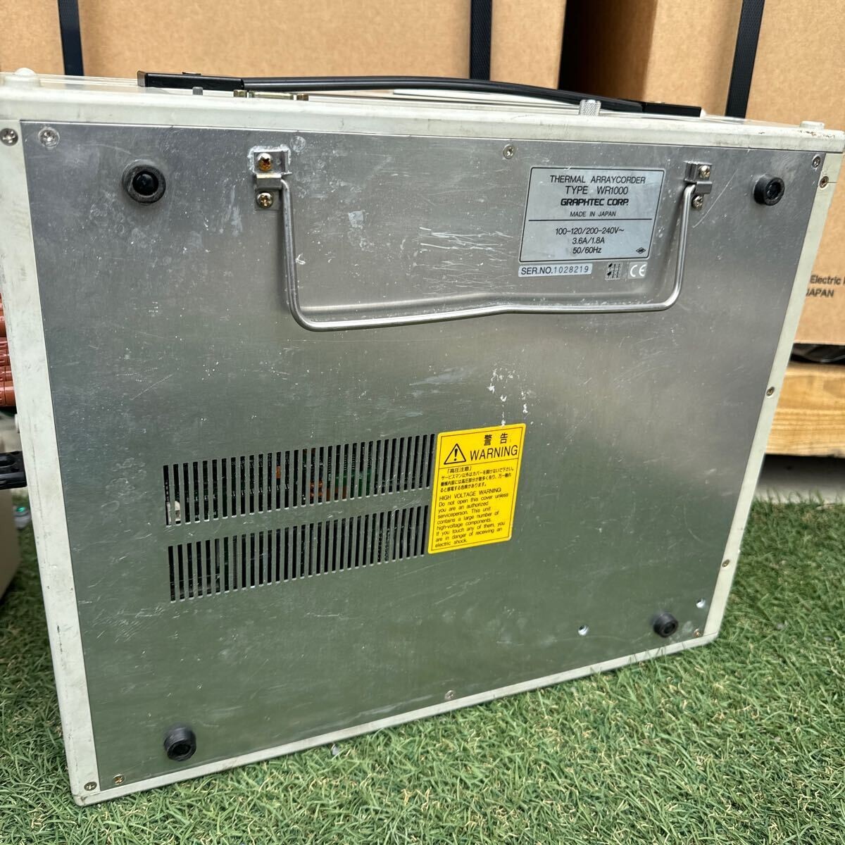 USED GRAPHTEC WR1000 THERMAL ARRAYCORDER | eBay