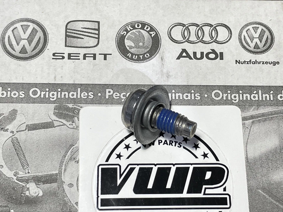 VW Golf MK7 R GTI Engine Undertray Under Cover Tray Bolt Screw Fixing New OEM - Image 2 of 2