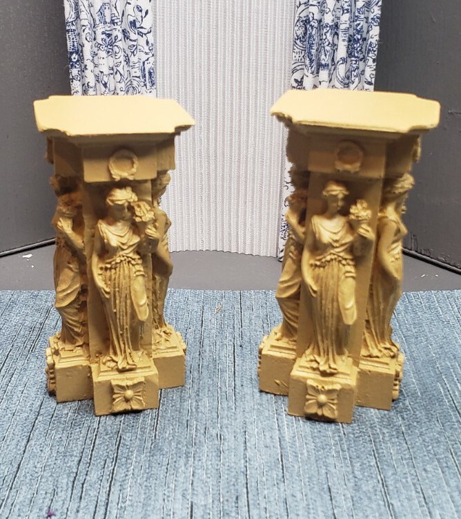 Dollhouse Miniature Decorative Pedestals eBay