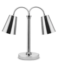 23" Free-Standing Heat Lamp Double Bulb Bon Chef 9670 Professional Restaurant