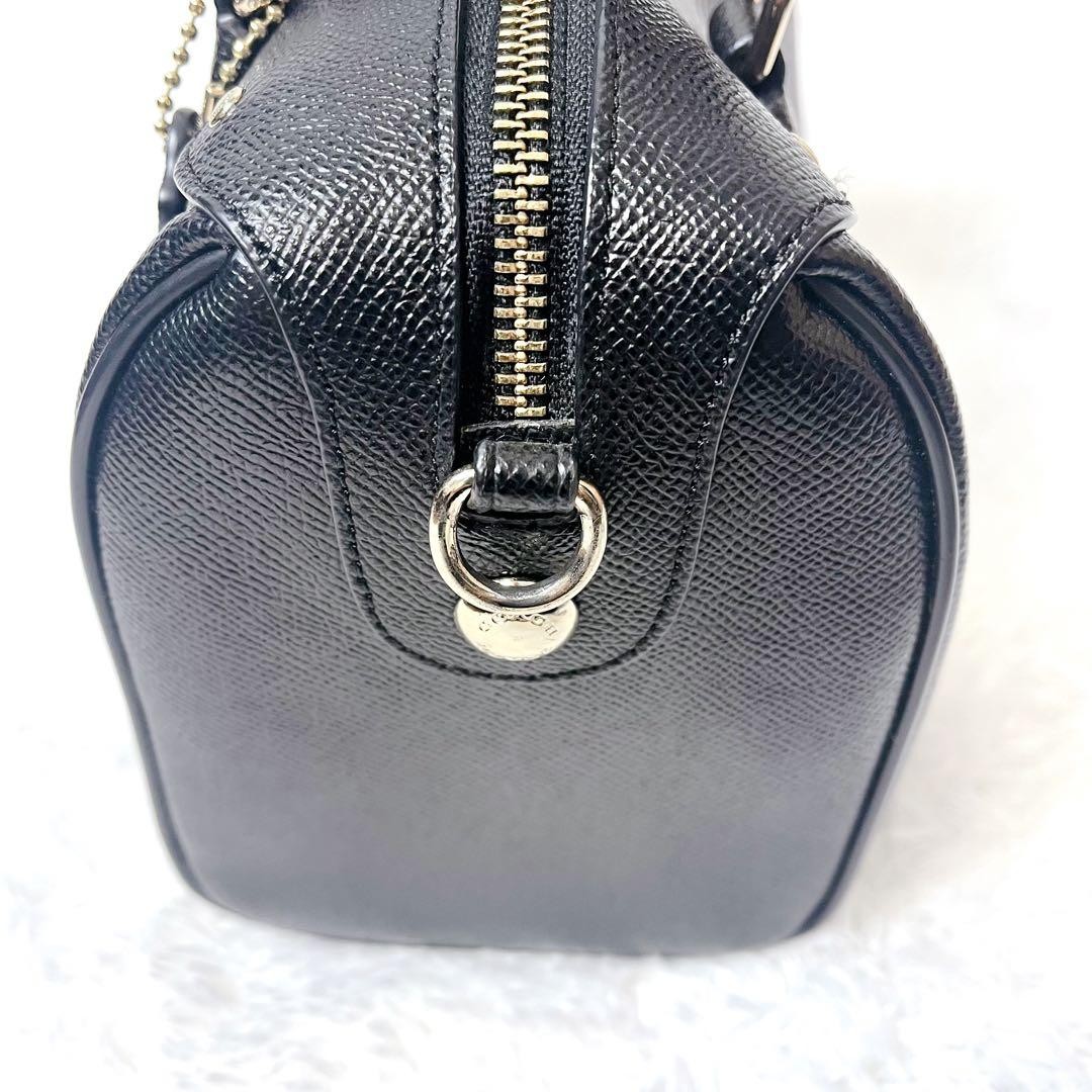 Coach 2Way Shoulder Bag PVC Black Authentic G0204589 thumbnail 20