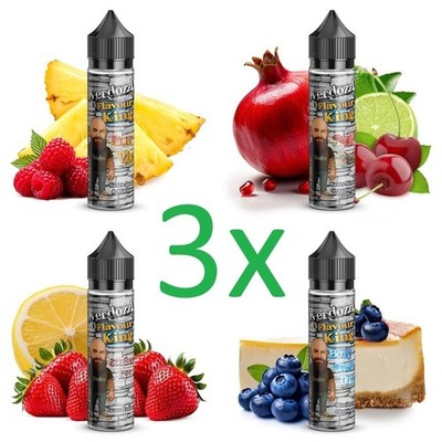3 x Lädla Juice OverdozzD Aroma je 10ml für je 60ml E-Zigaretten E-Liquid