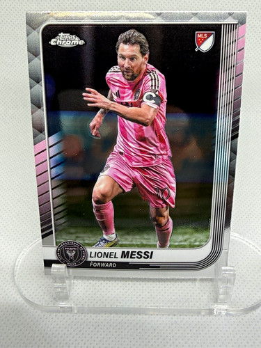 Lionel Messi #10 2024 Topps Chrome MLS card