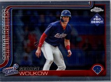 2025 Topps Pro Debut #PDC-182 George Wolkow Chrome