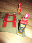 1933 MARX  SUNNY SIDE  SERVICE STATION  TiN Litho Gas Station Set ( UNTESTED !! — photo 4
