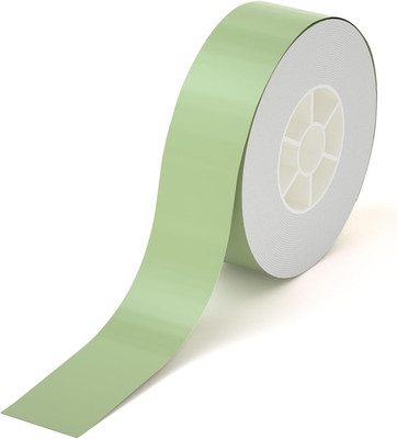 PRT Qutie Grün Etiketten Selbstklebend - 4M*15mm Wasserdicht DIY Klebeetiketten,