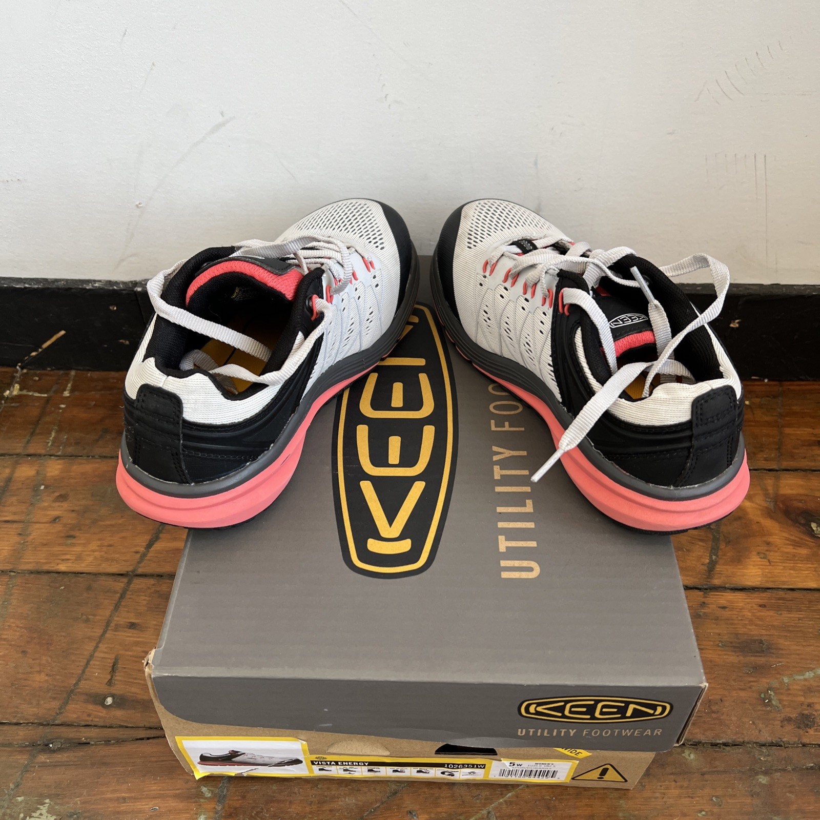 Sneakers e scarpe da ginnastica donna KEEN Utility Vista Energy (Comp Toe) 5w nuove