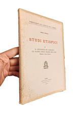 CERULLI - STUDI ETIOPICI LINGUAGGIO DEI GIANGERO' LINGUE SIDAMA DELL'OMO