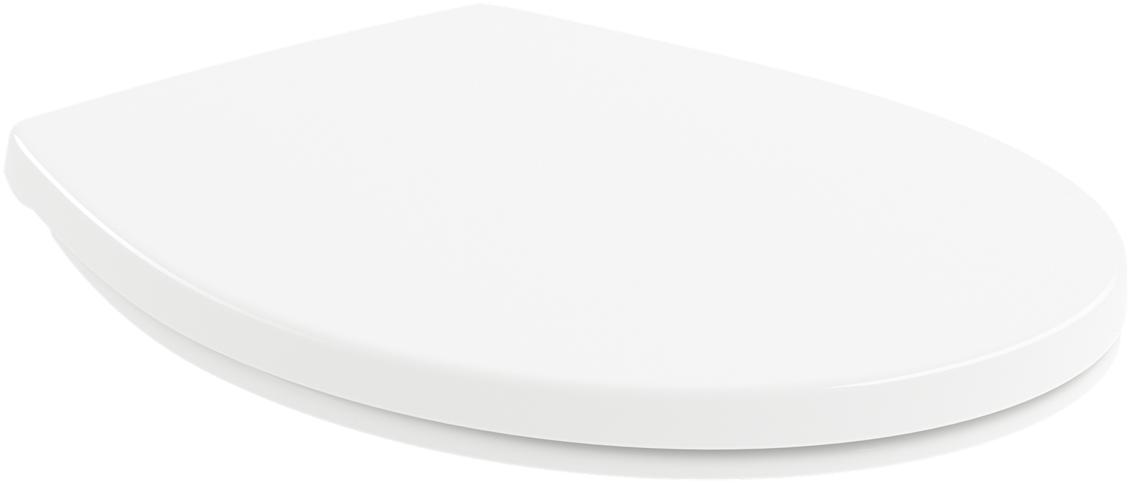 Villeroy & Boch WC-Sitz Hommage, Scharniere Edelstahl Mit Absenkautomatik Und Quickrelease Weiss Alpin Cs04aq0ab