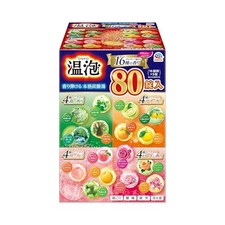 ONPO Carbonated Bath Salts 80 Tablets Assorted Scents Japan