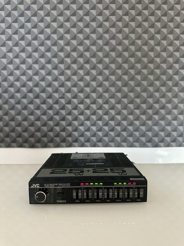JVC KS-EA51J  7 Band Car Graphic Equalizer Amplifier Old School Vintage