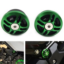 Green Frame Hole Cover Insert Plug Cap for KAWASAKI Ninja 250 400 Z400 2018-2020