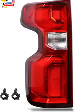 Left Driver Side Tail Light Compatible With 2019-2023 Chevy Silverado 1500 Water