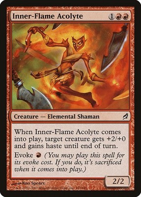 Inner-Flame Acolyte NonFoil Lorwyn 181 NM MTG