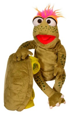 Living Puppets  Handpuppe Schildkröte  Slow Moe ca.46 cm  NEU