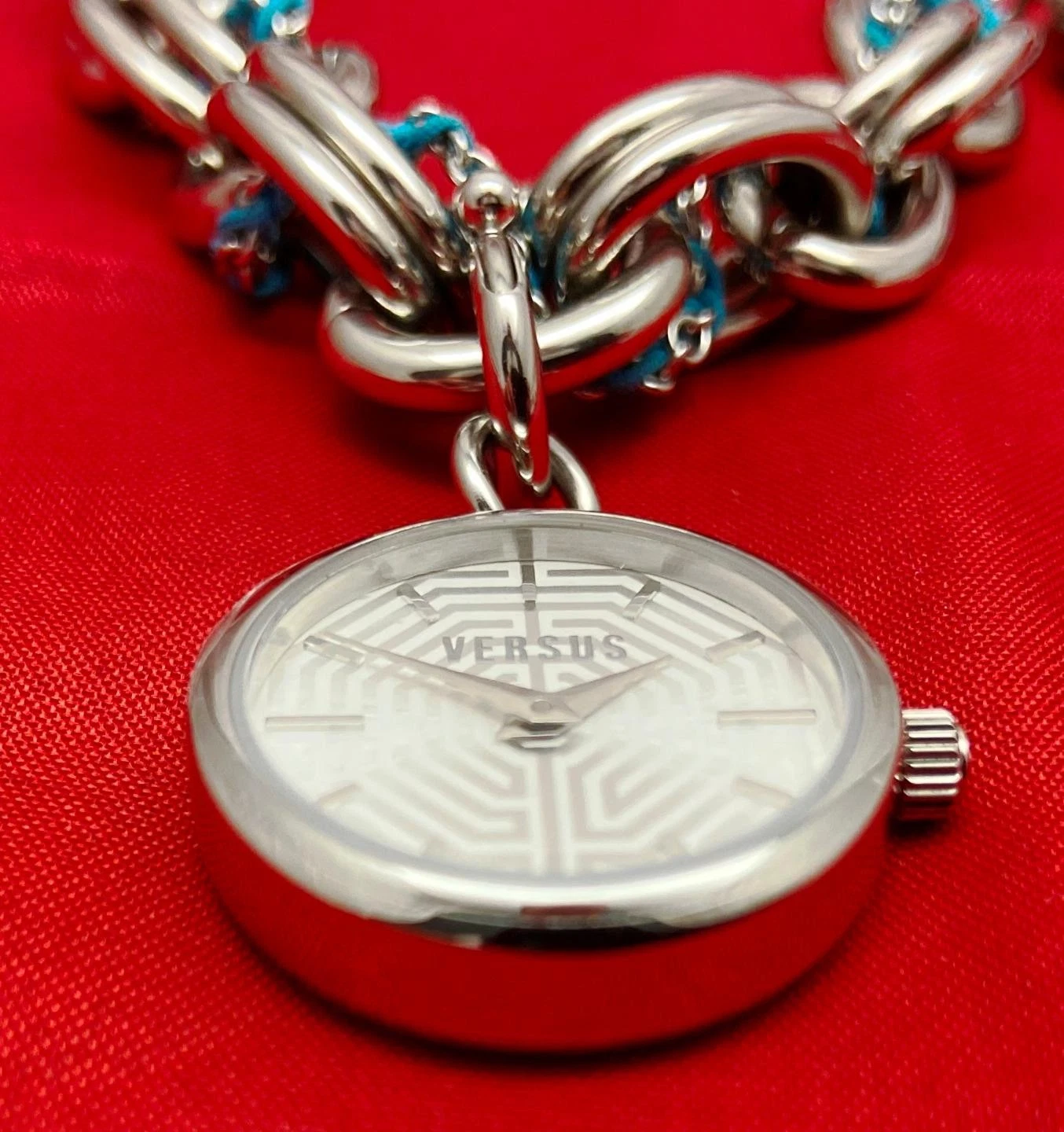 Orologio Versus Versace Colibrì Donna Catena Bracciale 25mm Acciaio Inox 3C7000