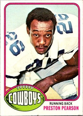 Preston Pearson 1976 Topps #225 Dallas Cowboys